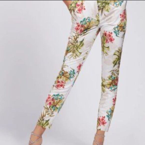 NEW Marciano Tropical Bouquet Pants - Picture 4 of 8